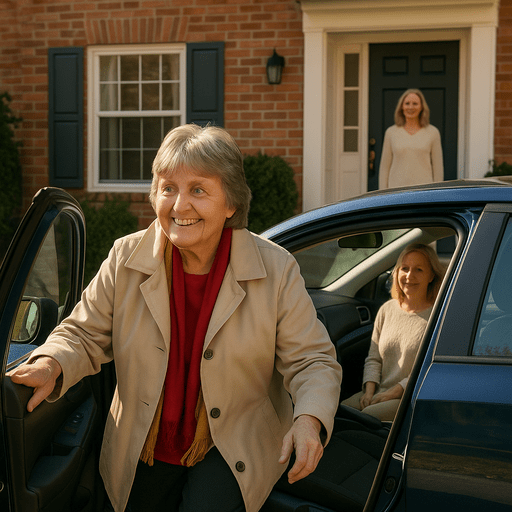 J'arrive au domicile d'un client